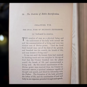 1895 Spiritual Book Enoch Signed Bible Genre Christian Jesus Entire Sanctification Rev W. Jones