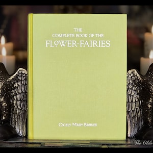 Flower Fairy Book Vintage Fairy Tale Book Winter Summer Spring Fairies Mythology Book