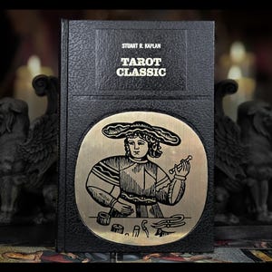 TAROT Occult Book Metaphysical Vintage Divination Magic Kabbalah Caballa Esoteric Gypsies Bohemians Egyptian Mythology Magic Art Gift