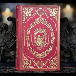 1851 LADY'S ORACLE Divination Book Fortune Teller Occult Esoteric Shakespeare Antique Vintage Poetry Art Artwork Gift Prophecy Victorian