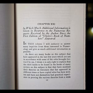 1932 Cheiro's Book of Numbers: Numerology, Astrology, Herbalism, Occult, Magic, Metaphysical Complete and Revised