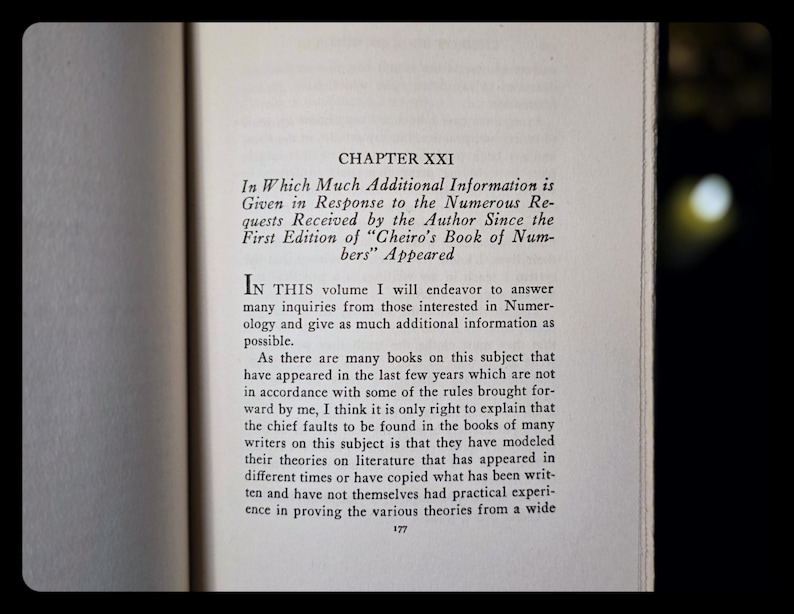 1932 Cheiro's Book of Numbers: Numerology, Astrology, Herbalism, Occult, Magic, Metaphysical Complete and Revised