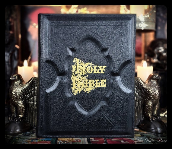 1891 HUGE HOLY BIBLE 9lbs Old & New Testament King James