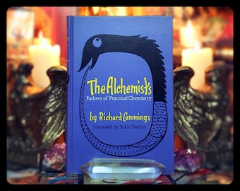 DIE ALCHEMISTEN Alchemie Buch Metaphysische Okkulte Magie Magie Esoterik Okkultismus Vintage Kunst Kunstwerk