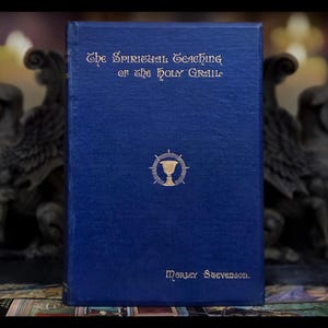 1904 DER HEILIGE GRAL Spirituelle Lehren Merlin Mythologie Buch Esoterik Metaphysisch König Artus Vintage Antike Artus