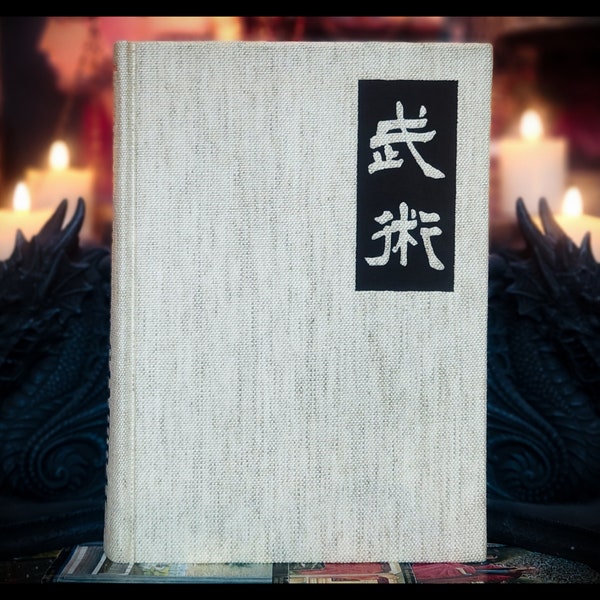 SAMURAI BOOK Japanese Mythology Book  (Bound in Japan) Buddhism Vintage Japan Book Gift Book Martial Arts Occult Arts Jujutso