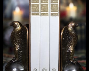 1966 Dante's Divine Comedy 1st Edition Book Set: Inferno, Purgatory, Paradise