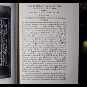 1954 Tibetan Book of Liberation Astrology Metaphysical Self Help Buddhism Occult