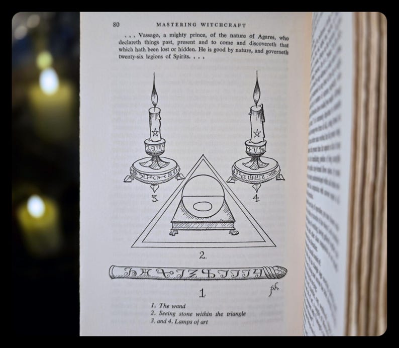 Mastering Witchcraft Book: Occult Grimoire Astrology Necromancy Magick