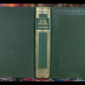 1929 NORSE MYTHOLOGY Thor Odin Vikings &quot;Very Rare&quot; Fairies Elves Giants