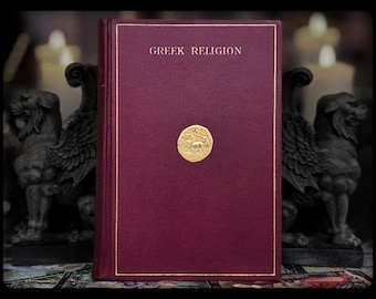 Grekisk mytologibok från 1910: Sällsynt antik ockultism, magi, gudar