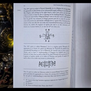 Lesser Key of Solomon Occult Grimoire, Magick Book Necromancy Witchcraft