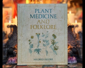 PLANT MEDICINE HERBALISM Homeopathy "Very Good Condition" Elixirs Medicinal Tonics Book