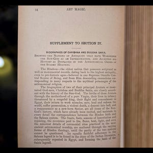 1898 Art Magic Spiritism Occult Book Witchcraft Freemasonry Astrology Magic Grimoire