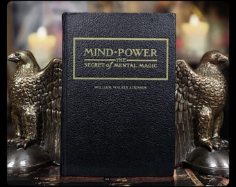 Mind Power Occult Self Help Book Metaphysical Healing Spiritual Alchemy