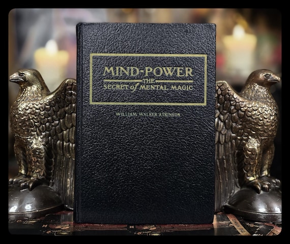 Mind Power Occult Self Help Book Metaphysical Healing Spiritual Alchemy