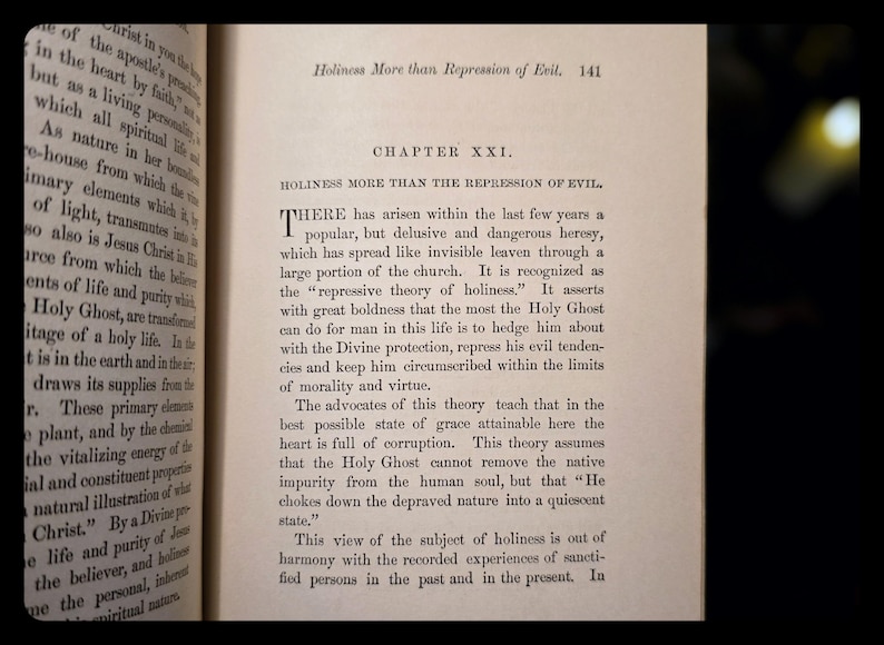 1895 Spiritual Book Enoch Signed Bible Genre Christian Jesus Entire Sanctification Rev W. Jones