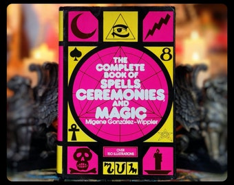 Grimorio Libro de Hechizos Magia Brujería Astrología Caballeros Templarios Vintage Ocultismo