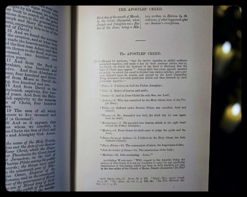 1926 Lost Books of The Bible Enoch Giants Spiritual Occult Metaphysical Book Christian Catholic