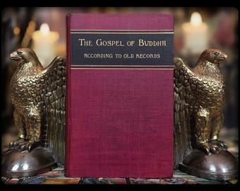 Evangelio de Buda de 1896, Libro raro de budismo metafísico