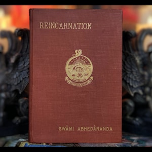 1907 Reincarnation Occult Book Past Lives Kabbalah Buddism Gift Book Occultism Kaballa Caballa Creation Swami Victorian Antique Occultism