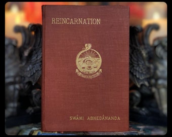 Libro de ocultismo sobre la reencarnación de 1907: Cábala, vidas pasadas, antiguo Egipto.