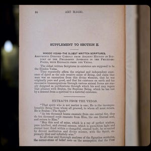 1898 Art Magic Spiritism Occult Book Witchcraft Freemasonry Astrology Magic Grimoire