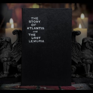 1962 ATLANTIS & LOST LEMURIA Book Clairvoyance Metaphysical &quot;Very Rare&quot; Mythology Antique Vintage Mu Book Metaphysical Occult Book