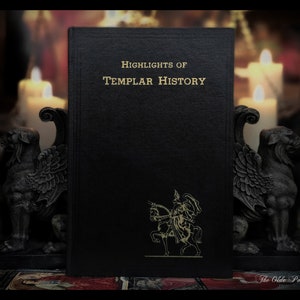 KNIGHTS TEMPLAR Book Freemasonry (Rare) Metaphysical Masonic Vintage Masonry Book Mason Gift Book Vintage Secret Society Templars Gift