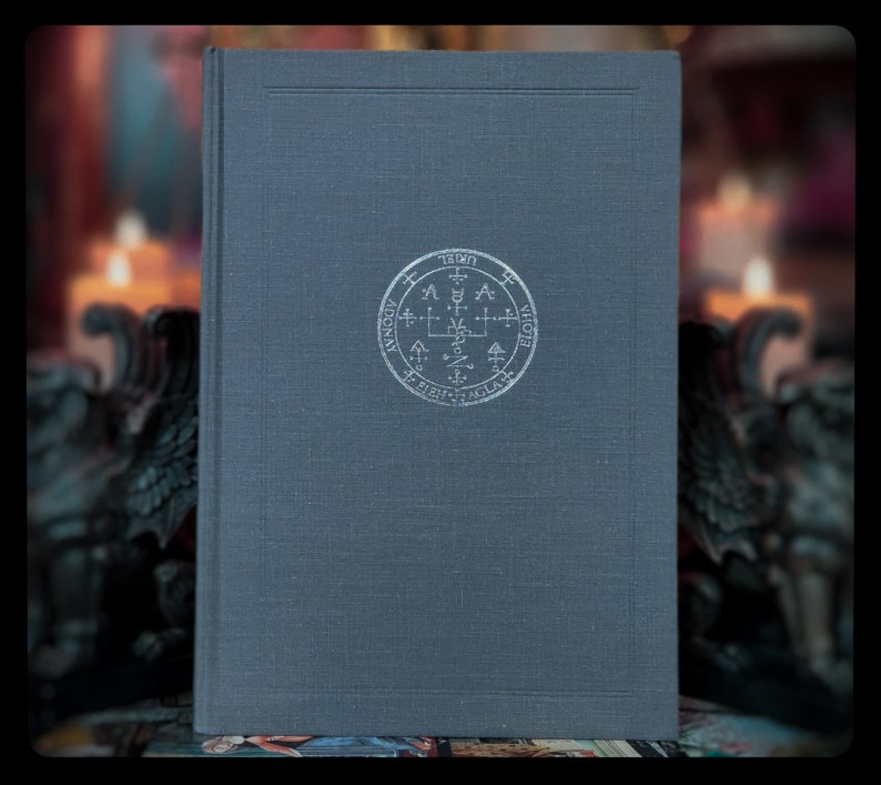 Grimoire Book Spirit Conjuring Spells Grimoire Armadel Magic Book Necromancy Book Vintage Occult Book Metaphysical Book Astrology Book