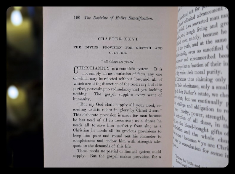 1895 Spiritual Book Enoch Signed Bible Genre Christian Jesus Entire Sanctification Rev W. Jones