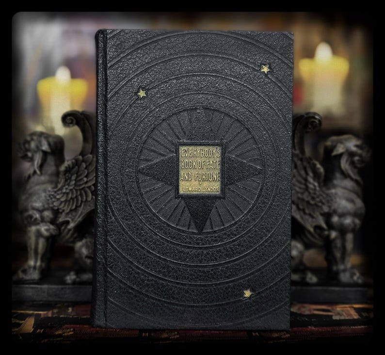 1938 Everybody's Book of Fate and Fortune Occult Astrology Numerology Metaphysical Herbal Lore Edward Lyndoe