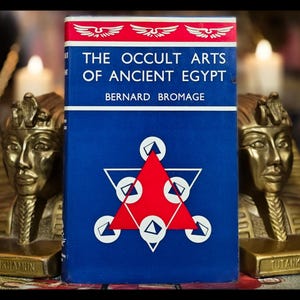 1953 OCCULT ARTS EGYPT Metaphysical Astrology Occult "Rare" Book of the Dead Mythology Vintage Antique Magic Alchemy Spells Gift Egyptian
