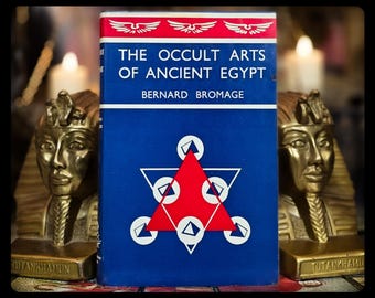 1953 OCCULT ARTS EGYPT Metaphysical Astrology Occult "Rare" Book of the Dead Mythology Vintage Antique Magic Alchemy Spells Gift Egyptian