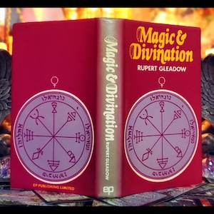 MAGIC Occult Book Divination Esoteric "Scarce" Witchcraft Ceremonial Magick Vintage Occultism Ancient Egypt Nostradamus Sorcery Gift Book