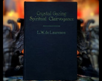 1913 Spiritual Clairvoyance Book - Antique Astrology, Magic & Occult