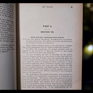 1898 Art Magic Spiritism Occult Book Witchcraft Freemasonry Astrology Magic Grimoire