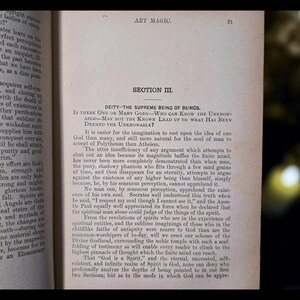 1898 Art Magic Spiritism Occult Book Witchcraft Freemasonry Astrology Magic Grimoire