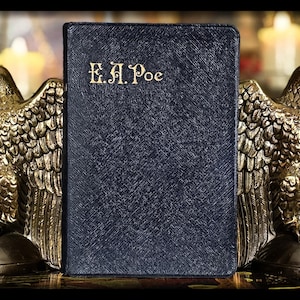1909 Edgar Allan Poe 1ère édition donc le corbeau Edgar Allen Poe poèmes livre de poésie Antique vintage cadeau Lenore d'abord les cloches