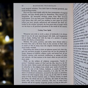 Mastering Witchcraft Book: Occult Grimoire Astrology Necromancy Magick