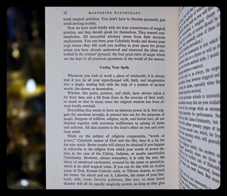 Mastering Witchcraft Book: Occult Grimoire Astrology Necromancy Magick