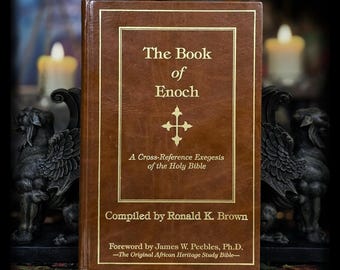 The Book of Enoch Vintage Occult Metaphysical Spiritual Bible Catholic Christian Book Religious