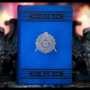 1911 FREEMASONRY Book All Seeing Eye &quot;Rare&quot; Metaphysical Occult Book Antique Vintage Masonic Secret Society Masonry Illuminati Collectors