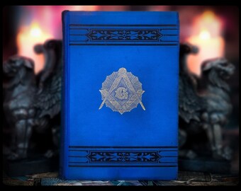 1911 Freemasonry Book: Antique Masonic Occult Text