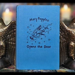 1943 MARY POPPINS 1ère édition livre donc (rare) livre antique vintage oeuvre d'art PL Travers classique pré Walt Disney film premier cadeau roman