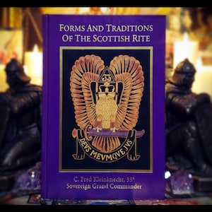 SCOTTISH RITE FREEMASONRY Book Astrology Knights Templars Philosophers Stone Secrets of the craft Masonic Mason Secret Societies Gift Book