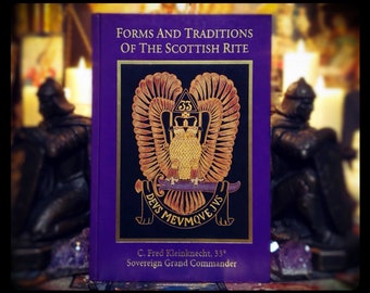 SCOTTISH RITE FREEMASONRY Book Astrology Knights Templars Philosophers Stone Secrets of the craft Masonic Mason Secret Societies Gift Book
