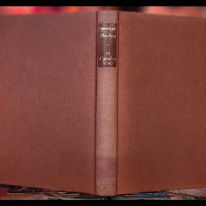1955 SPIRITUAL HEALING Metaphysical Book Spiritual Alchemy Book &quot;1st Edition&quot; Antique Vintage Esoteric Occult Book