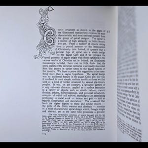 Illuminated Book of Kells Celtic Art Spiritual Book Religious Bible Jesus Christ