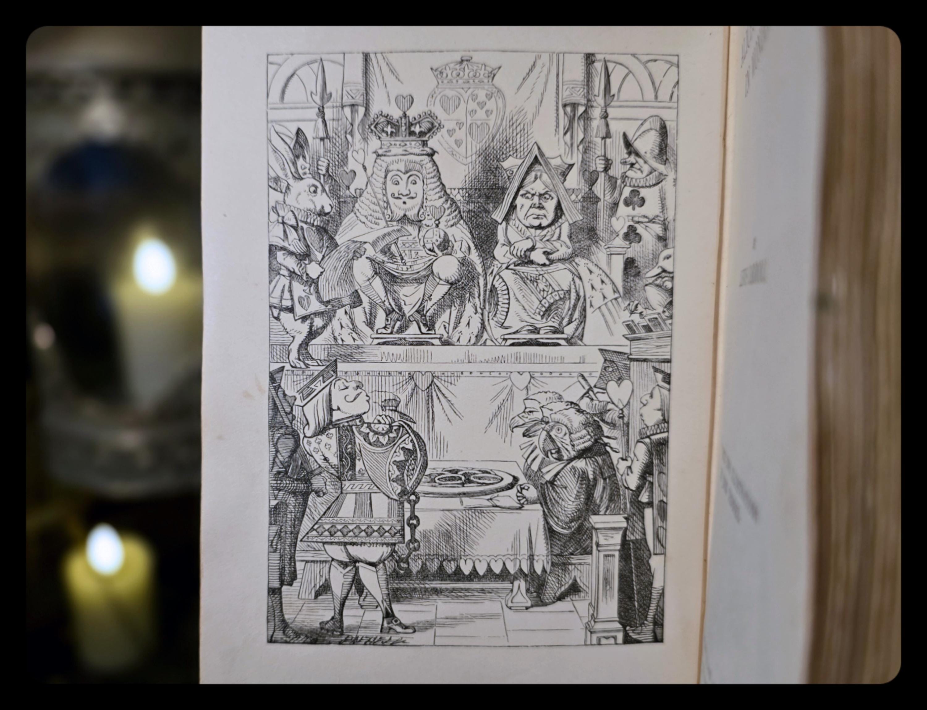 1937年版『不思議の国のアリス』、ジョン・テニエル挿絵、英国版